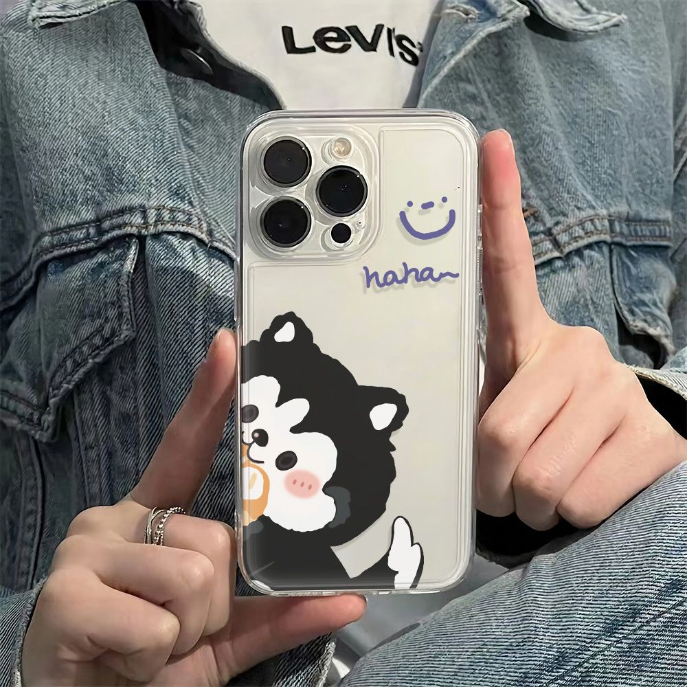 ✅Ốp Điện Thoại Mềm Chống Sốc Kiểu Dáng Đơn Giản Cho Iphone 13plus Cat 78 11 6In 14Pro 12 max