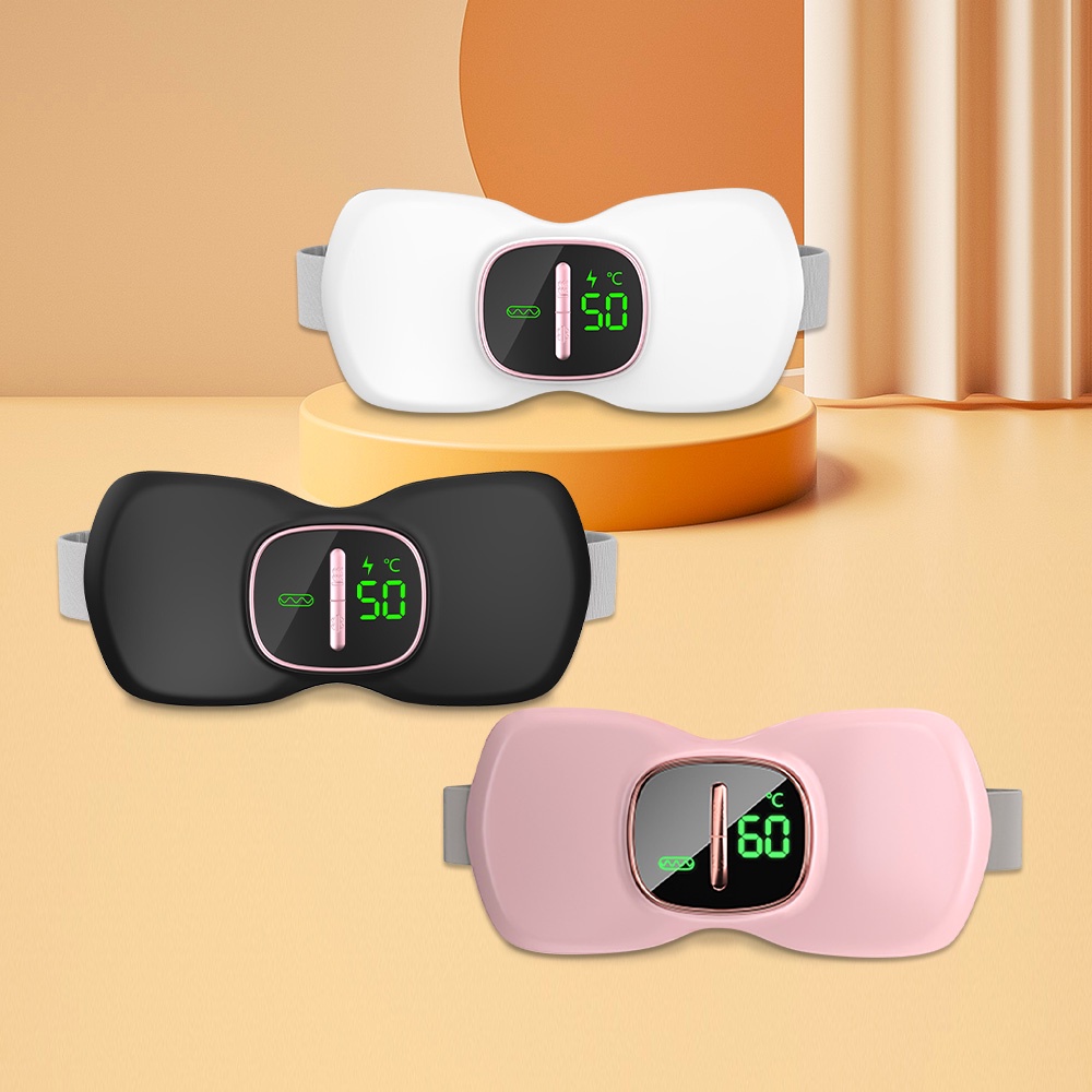 Suolaer Đai Mát Xa Làm Ấm 3 Bánh Răng Có Thể Điều Chỉnh Với Chức Năng Sưởi Ấm Hình Nơ Dysmenorrhea