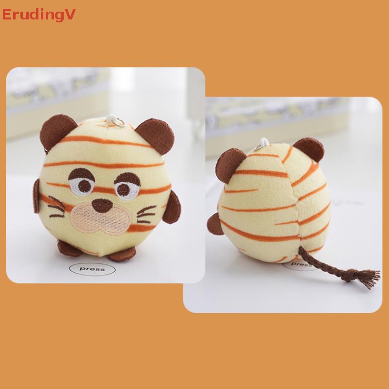 1 Thú Nhồi Bông Hình Động Vật [ErudingV] [ErudingV] Mặt Dây Chuyền Hình Sư Tử / Hổ / Hươu Cao Cổ / Voi / Báo /