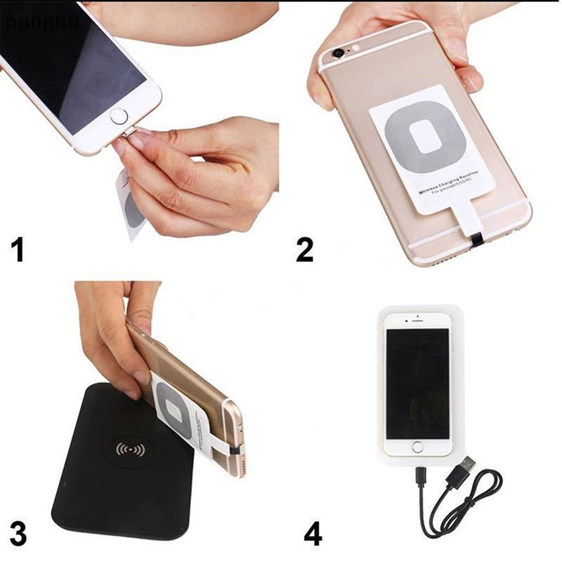 Bộ Sạc Không Dây Qi Cho iPhone Samsung Andriod Type-C [VN] [VN]