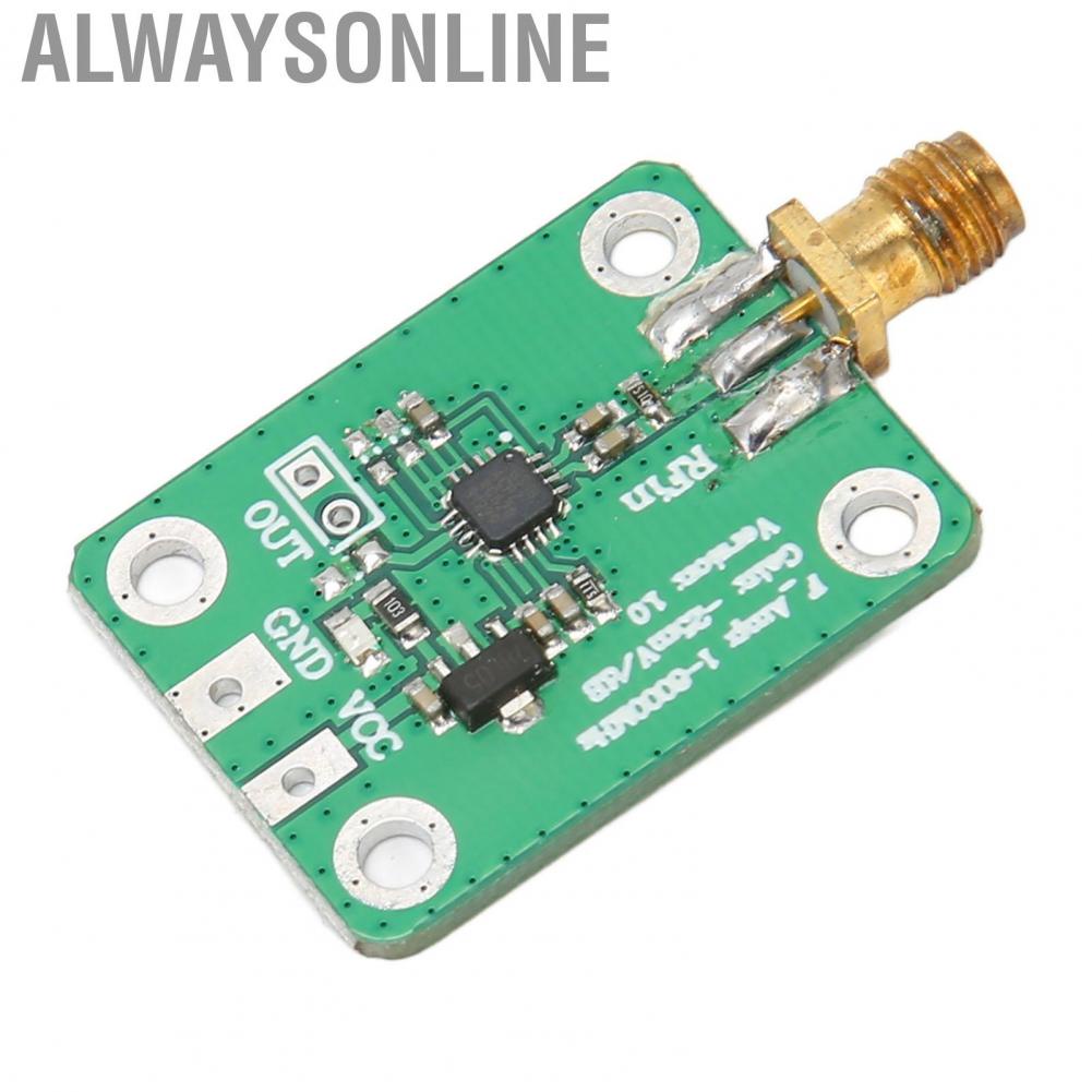 Alwaysonline Frequency Power Meter 1M To 8000MHz Plug and Play High Accuracy Logarithmic Detector AD8317  for RF Signal Detection