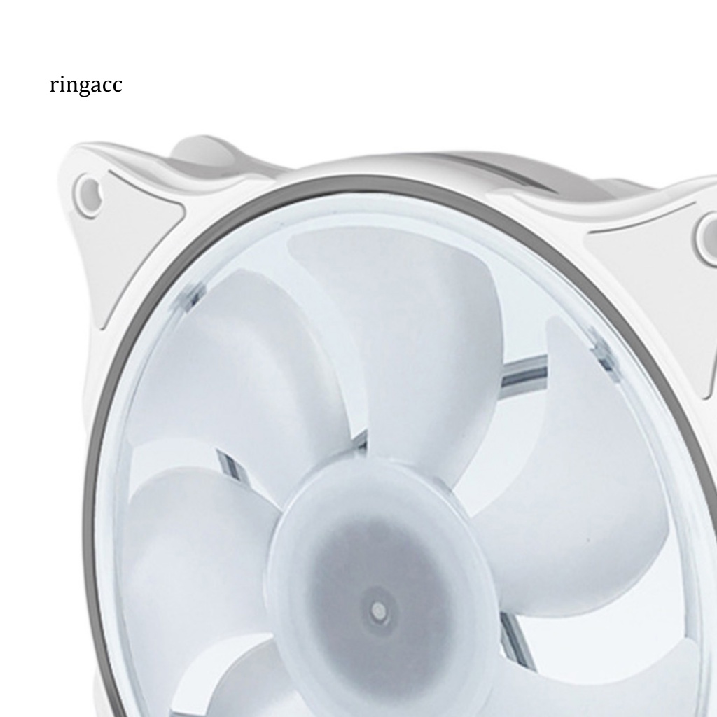 Quạt Tản Nhiệt CPU RGA 5V ARGB Hiệu Ứng Ánh Sáng Tốc Độ Cao Không Trơn Điều Khiển Nhiệt Độ Không Khí Thông Minh Cho PC