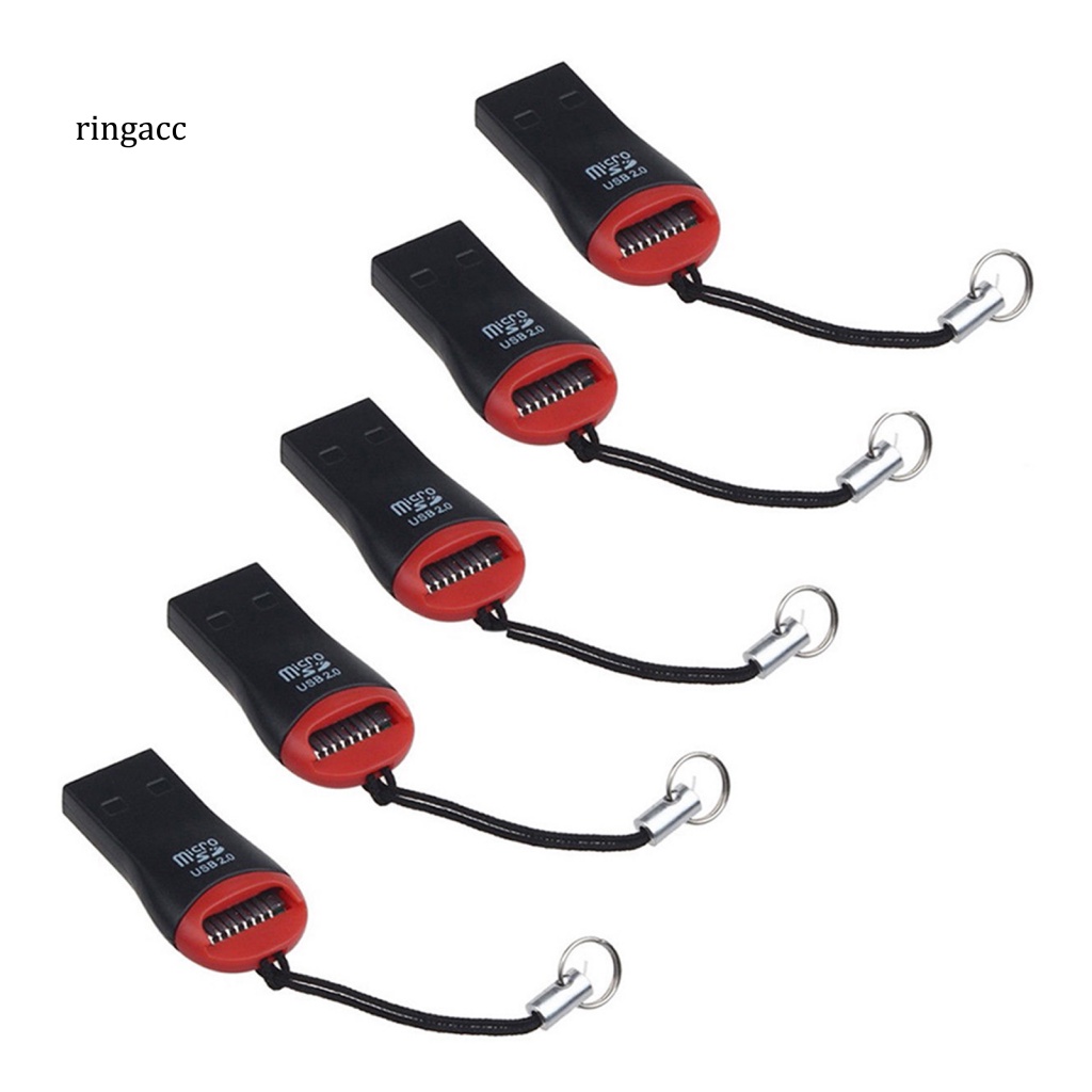 Set 5 Đầu Đọc Thẻ Nhớ USB 2.0 TF Dành Cho Laptop