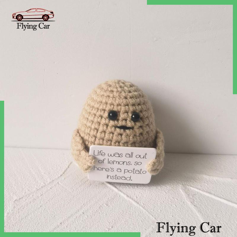 Búp Bê Đan Len Hình Khoai Tây Chiên Vui Nhộn Dùng Làm Quà Tặng / Phòng Ngủ / Văn Phòng / Tiệc Tùng Lzdj