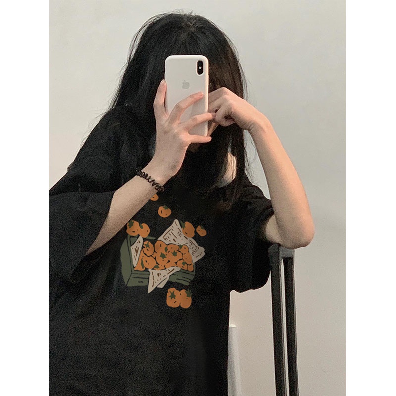 Áo thun NRVP 100% cotton tay ngắn phong cách Hàn Quốc