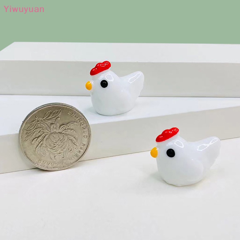 Bộ 5 Tượng Gà Con 3D Phát Sáng Trang Trí