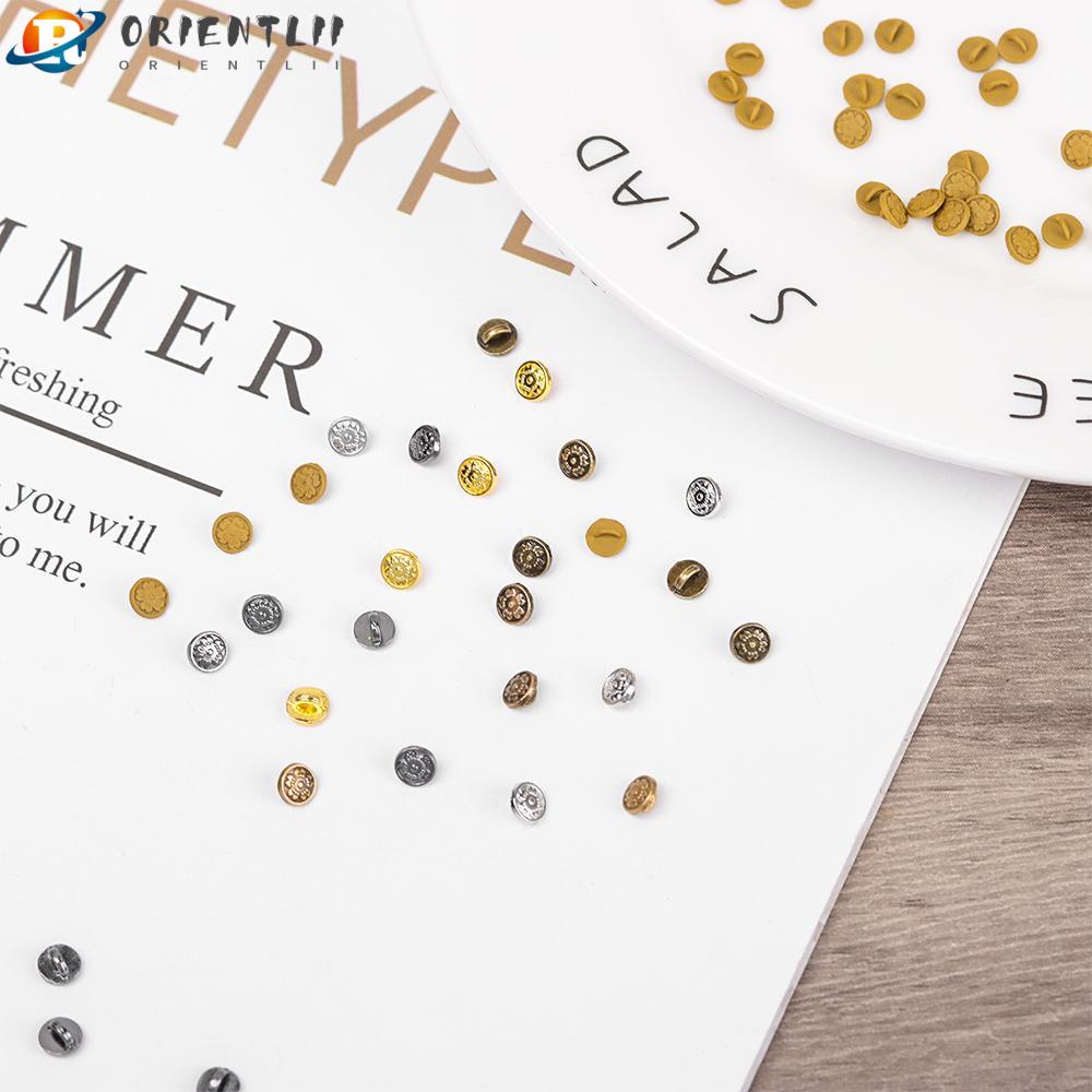 Set 50 Nút Thắt Lưng Hình Cánh Hoa Dành Cho Búp Bê Orentlii