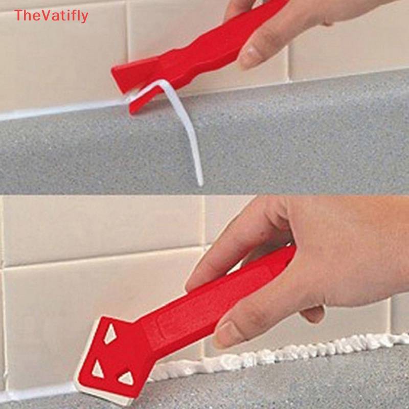 [Thevalifly] Bộ 2 Dụng Cụ Nạo Vữa Cửa Kính / Cửa Sổ Làm Từ Chất Liệu Pvc