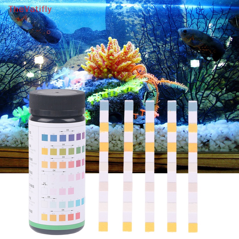 Bộ 50 Tờ Giấy Thử Nghiệm Nước Bể bơi 7 Trong 1 Tiện Dụng