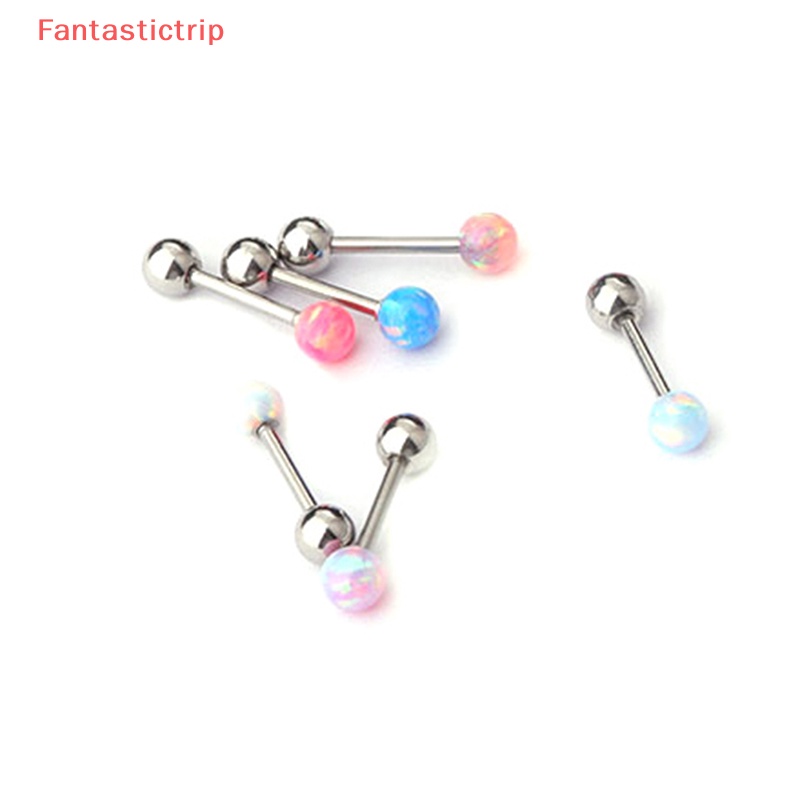 1 Khuyên Tai Đá Opal Nhiều Màu Thời Trang Mới