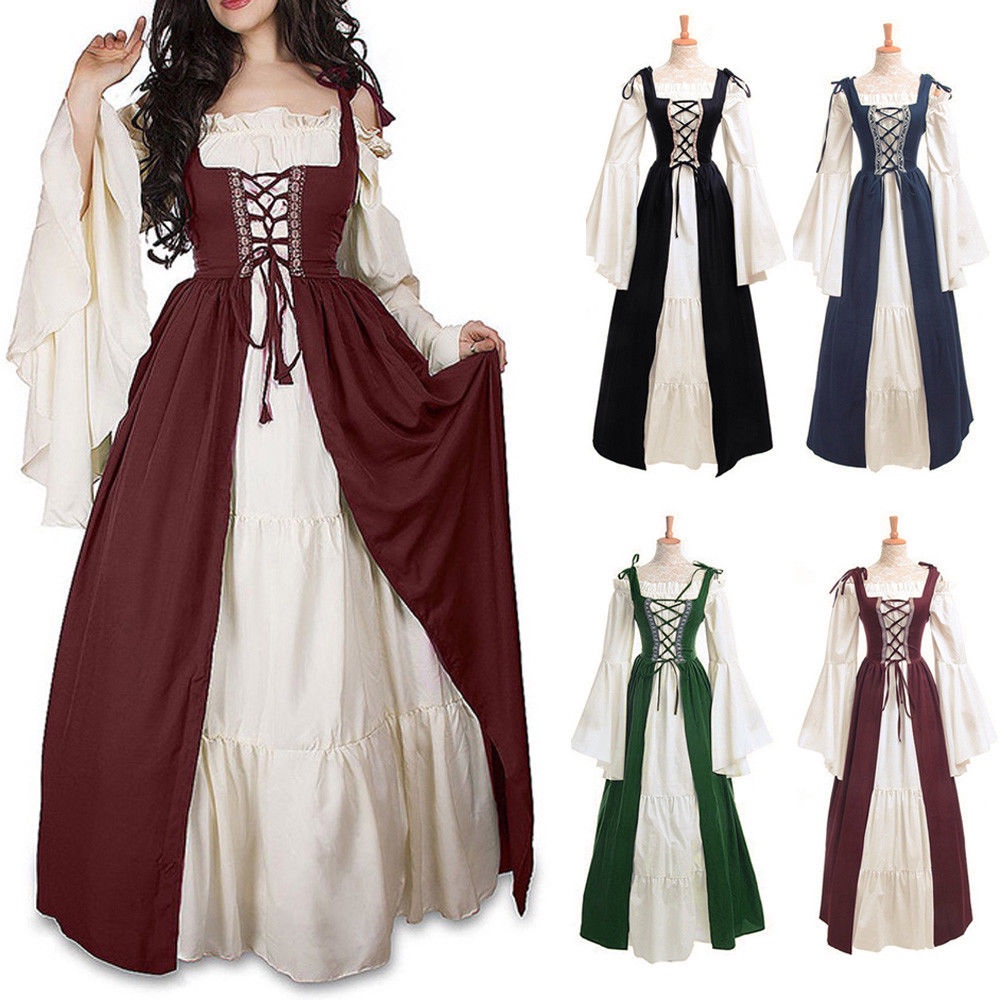 Trang Phục Hóa Trang halloween Nữ Phục Hưng