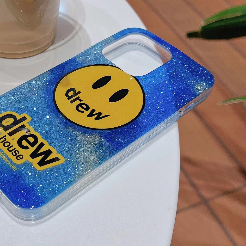 Ốp Điện Thoại TPU Mềm Trong Suốt Chống Rơi Họa Tiết Mặt Cười Cho iPhone 12 13 14 Pro Max