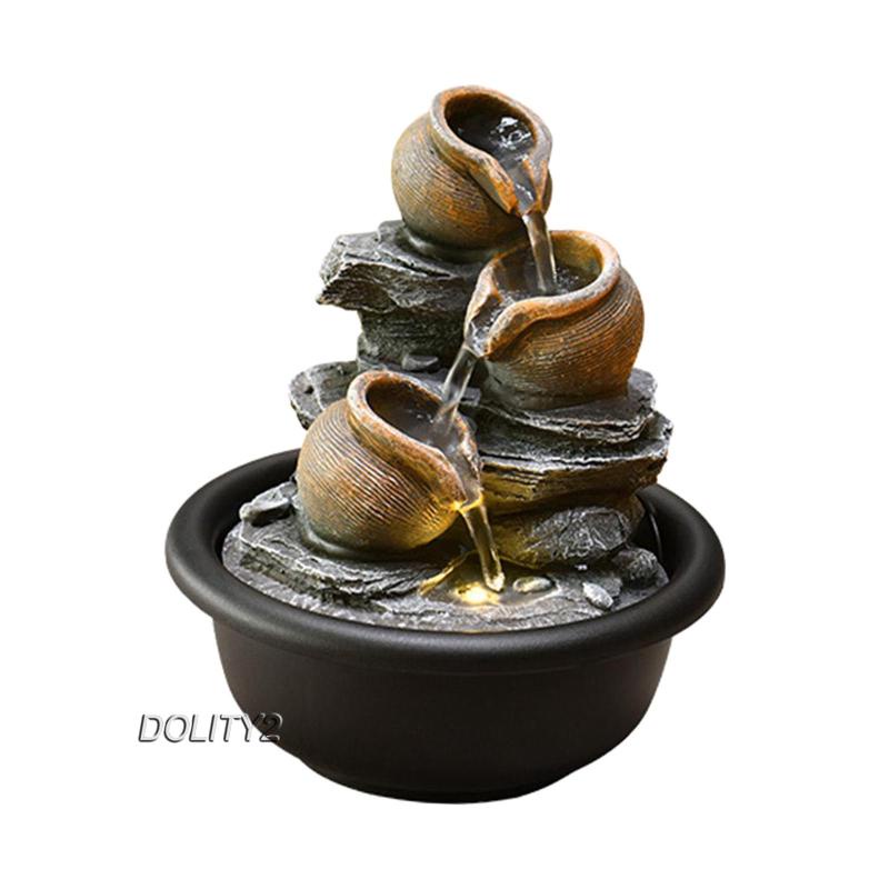 [Dolity2] Đài Phun Nước Thư Giãn Để Bàn Trang Trí Văn Phòng