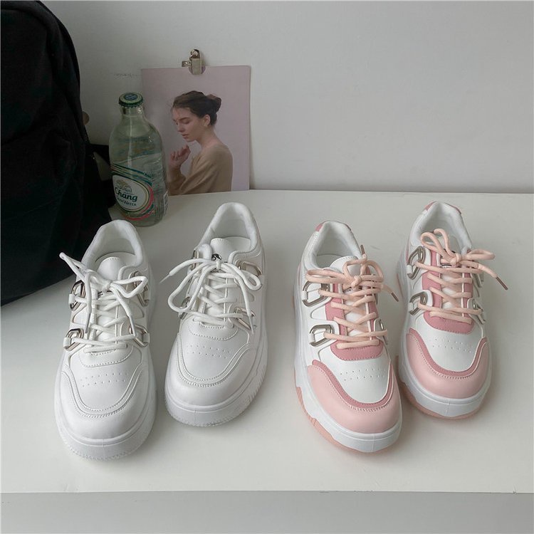 Giày Thể Thao Đế Dày Thời Trang Hàn Quốc Cho Nữ