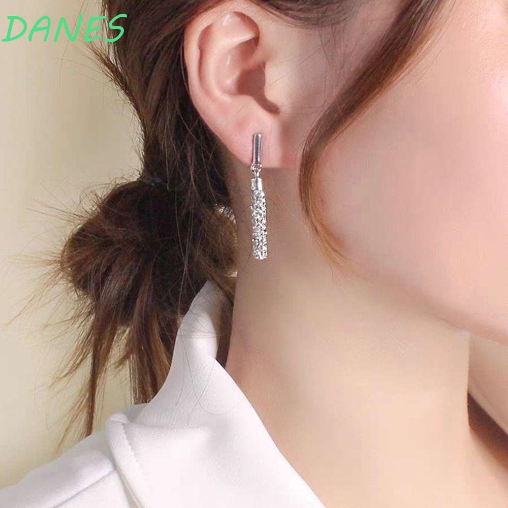 Bộ Khuyên Tai Hợp Kim Dáng Dài Phong Cách Vintage Thời Trang