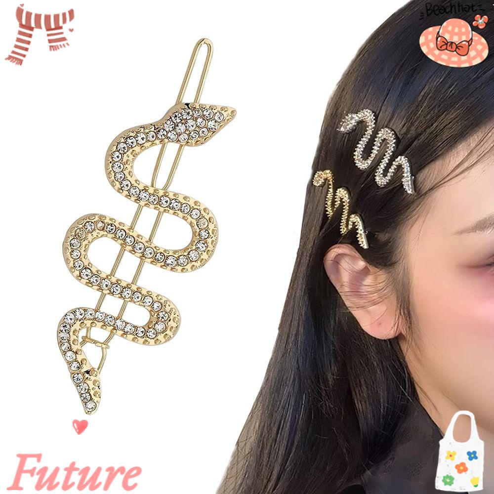 1 Kẹp Tóc Trang Sức Thời Trang|Phụ Kiện Kim Loại Trang Trí Xinh Xắn Chất Lượng|Kẹp Bên Hông Bằng Hợp Kim Chất Lượng Cao