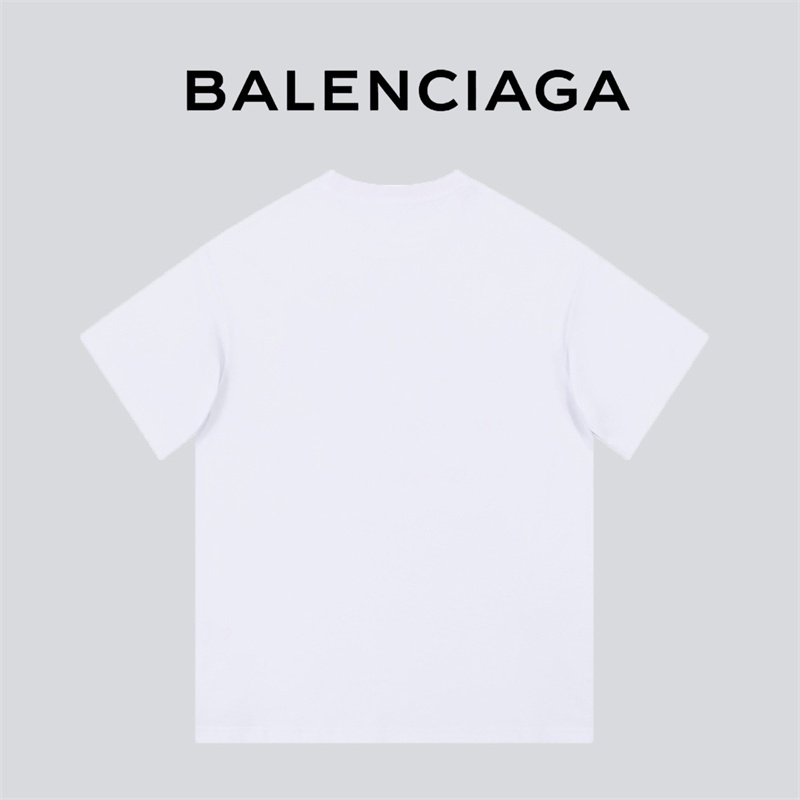 Balba &amp; aga &amp; Tape Áo Thun Tay Ngắn Dáng Rộng In Chữ Cái Chất Lượng Cao Cho Nam Và Nữ