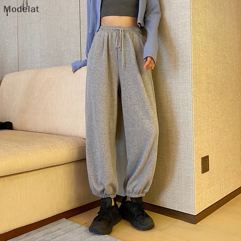 Quần Harem Thể Thao Dáng Rộng Phong Cách Hip hop Đường Phố