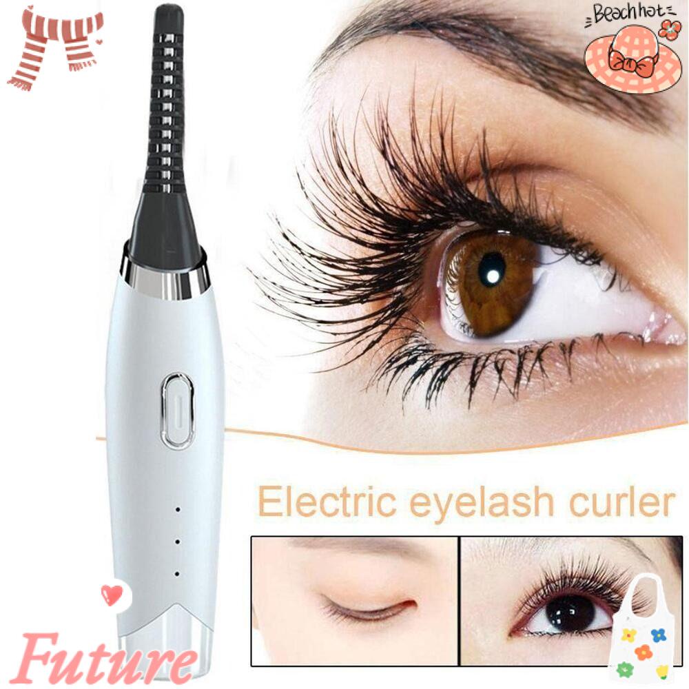 Máy Uốn Lông Mi Mini Bằng Nhiệt Có Thể Sạc Lại Tiện Dụng