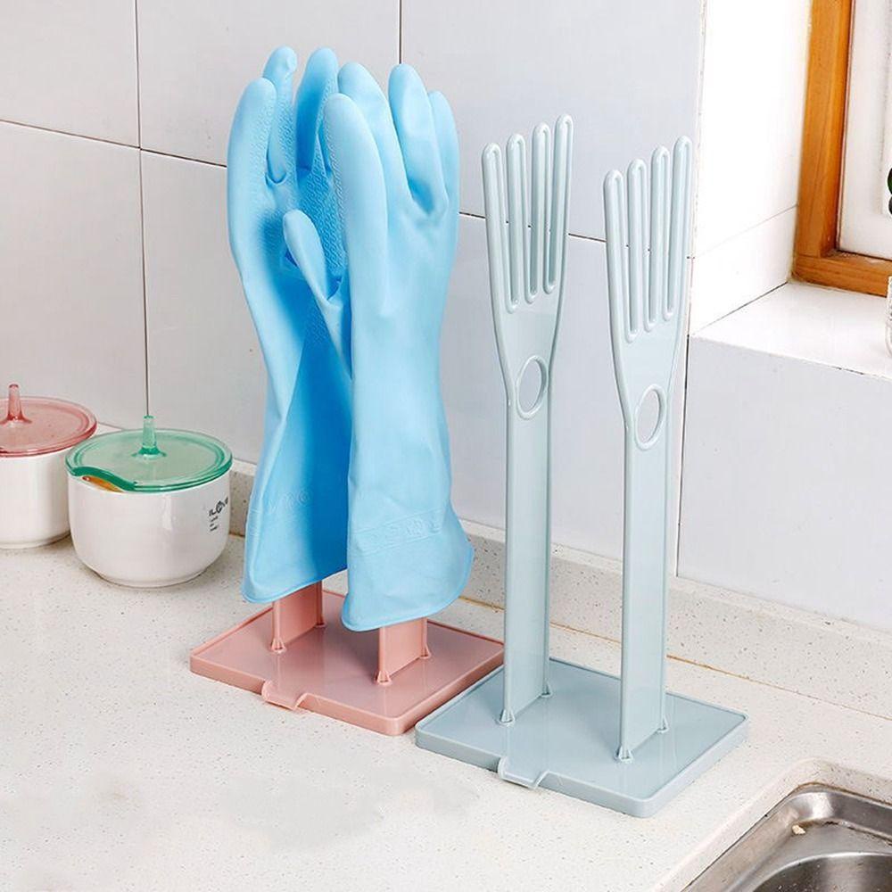 BARRY Giá Treo Găng Tay Bằng Nhựa Màu Xanh Dương Có Thể Tháo Rời Tiện Lợi Dành Cho
