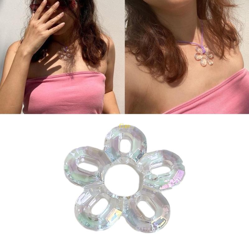 Mặt Vòng cổ Hình Hoa Rỗng Dùng Làm Trang Sức DIY