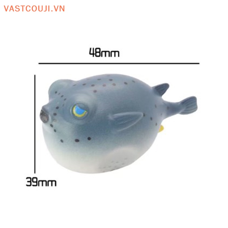 Mô Hình Cá Thổi Bong Bóng Mini Trang Trí Nhà Búp Bê