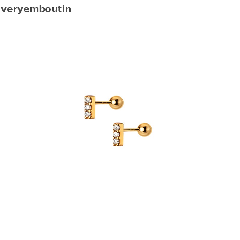 1 Đôi Khuyên Tai Dạng Xoắn Ốc Đơn Giản Cho Nữ