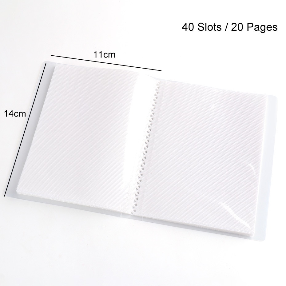 Sổ Đựng Sticker Dán Móng Tay Trưng Bày Phong Cách Nhật Bản Mới