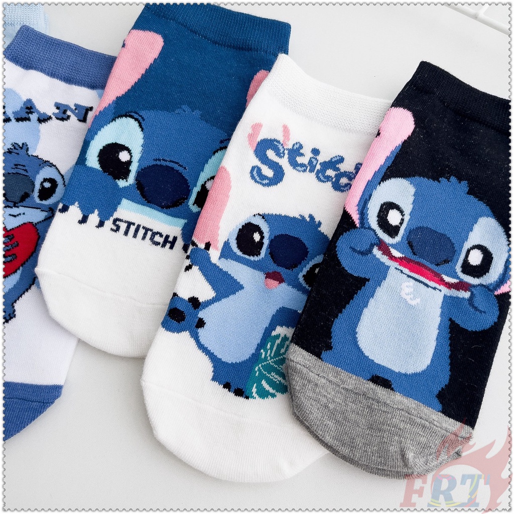 ❣️1 Cặp Phim Hoạt Hình Stitch Series 01 Vớ❣️Tất Cotton Họa Tiết Hoạt Hình Xinh Xắn Thoải Mái
