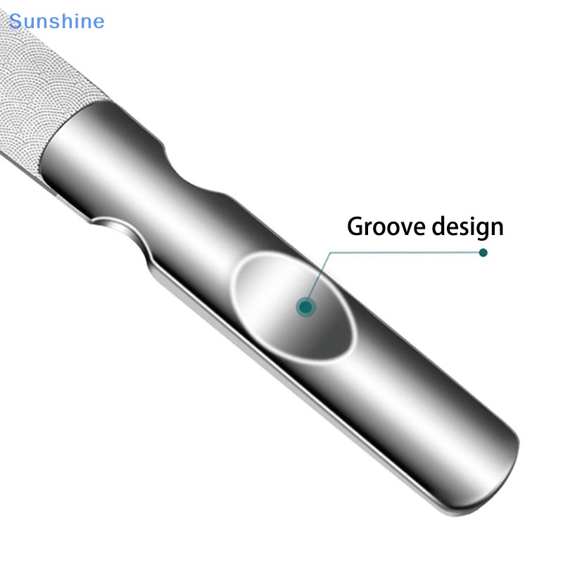 Cây Dũa Móng Hai Mặt Bằng Thép Không Gỉ Tiện Dụng