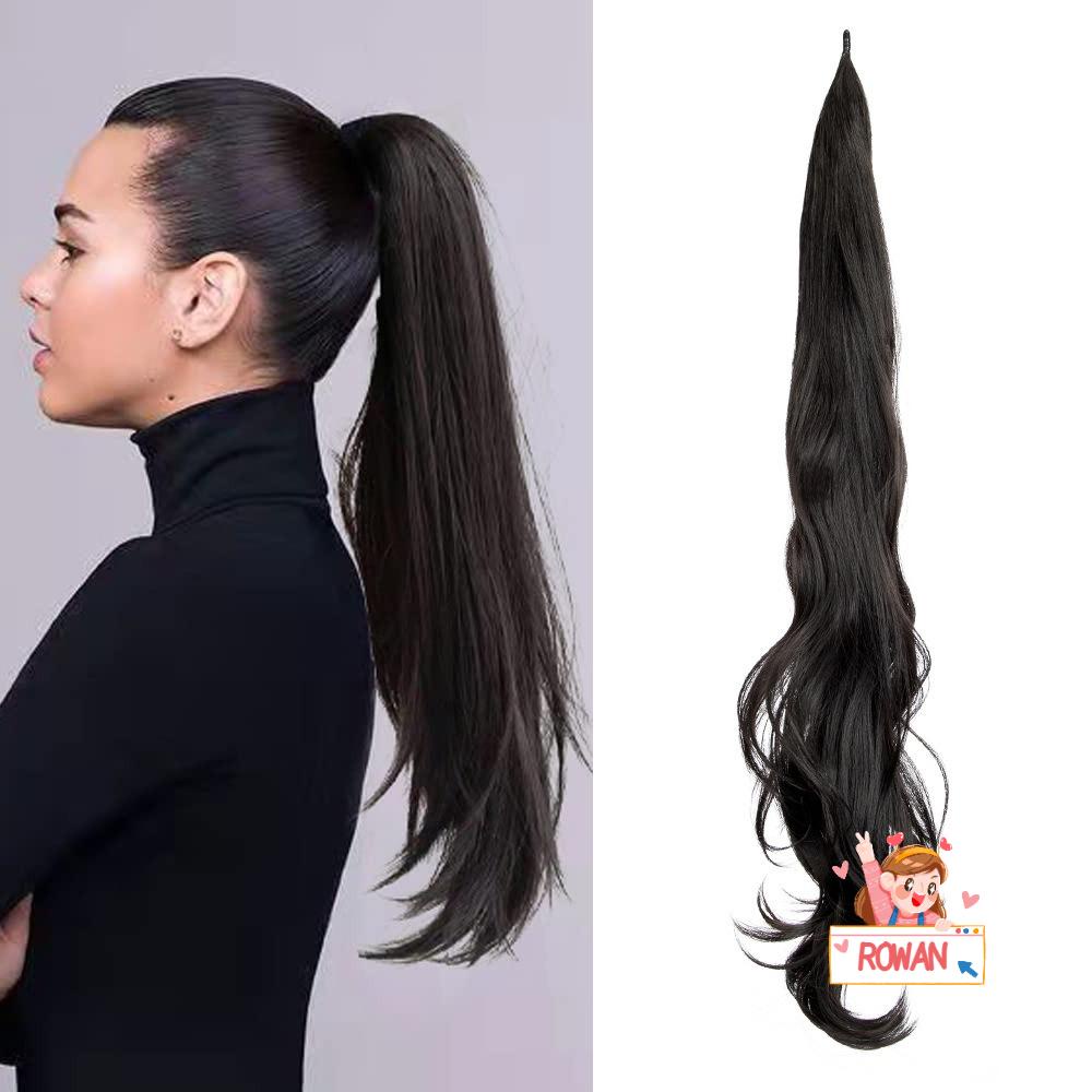 Tóc Giả Đuôi Ngựa Linh Hoạt Bằng Sợi Tổng Hợp Dành Cho Nữ