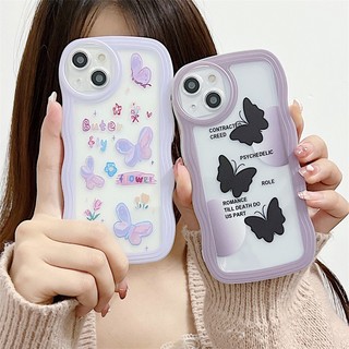 Ốp lưng OPPO A37 A37f A37fw A37m A39 A59 A79 A71 F1S F9 Pro F11 Pro F7 Khung lượn sóng đẹp trong suốt chống sốc Vỏ điện thoại TPU mềm