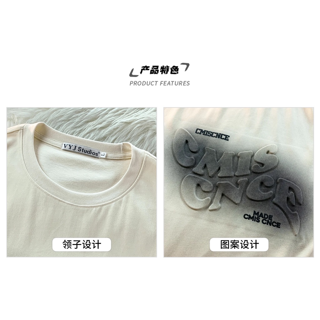 Áo Thun Tay Ngắn Chất Liệu 100% Cotton Cao Cấp Thời Trang Theo Phong Cách Hàn Quốc Cho Nữ