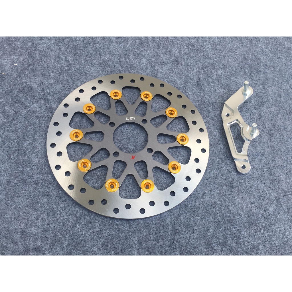 Đĩa thắng trước KINGDRAG 260mm 4 lỗ gắn các dòng xe Sirius, Wave , Dream , Vision, Clcik , Vario