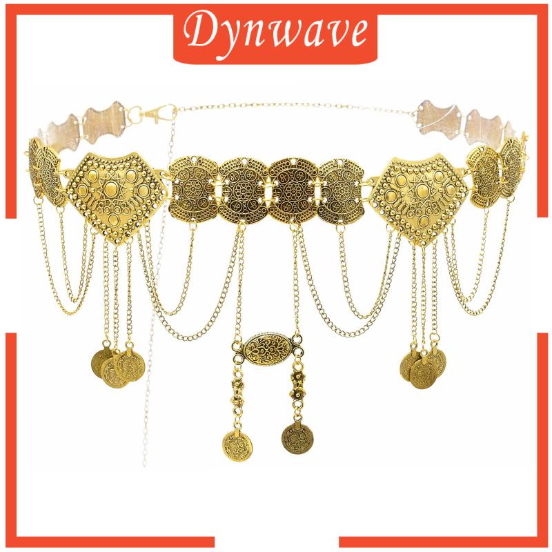 Thắt Lưng Dây Xích Tua Rua Bằng Hợp Kim Thời Trang Cho Nữ Múa Bụng