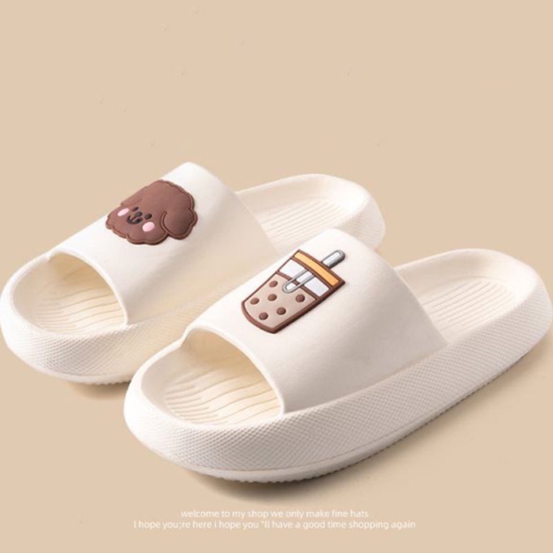 Dép Đi Trong Nhà Đế Dày 3cm Thiết Kế Đơn Giản Thời Trang Cho Nữ
