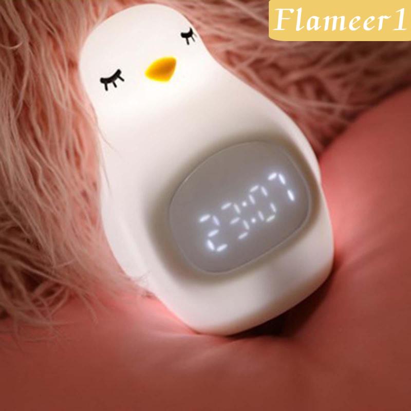 Đồng Hồ Báo Thức 1] Hiển Thị Đèn Cảm Ứng Ánh Sáng Điều Khiển Từ Xa