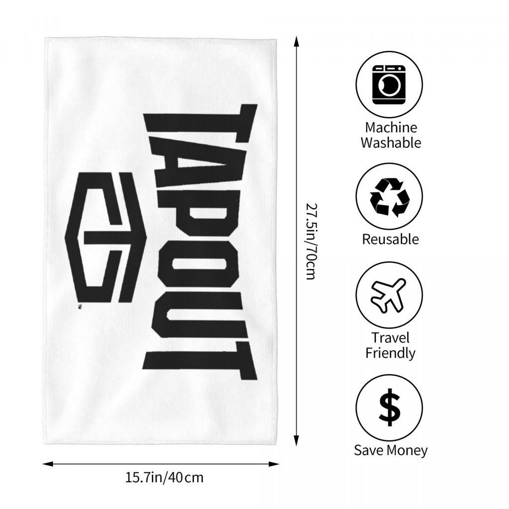 TapOut (2) Khăn thấm hút thân thiện với da Khăn vuông Khăn mặt thể thao ngoài trời Khăn đầu chạy bộ 