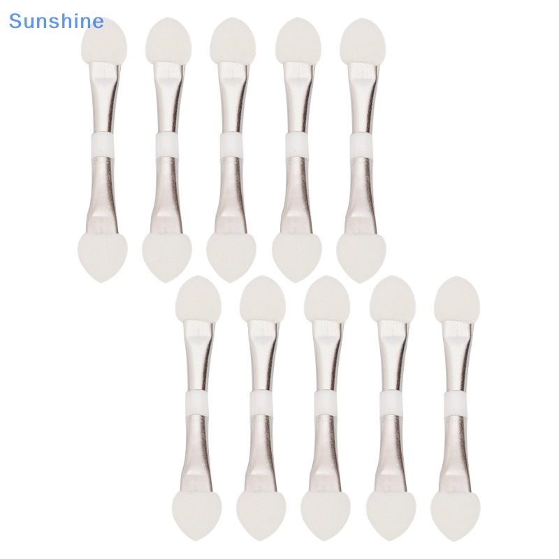 Set 10 Cọ Trang Điểm Mắt Hai Đầu Tiện Dụng