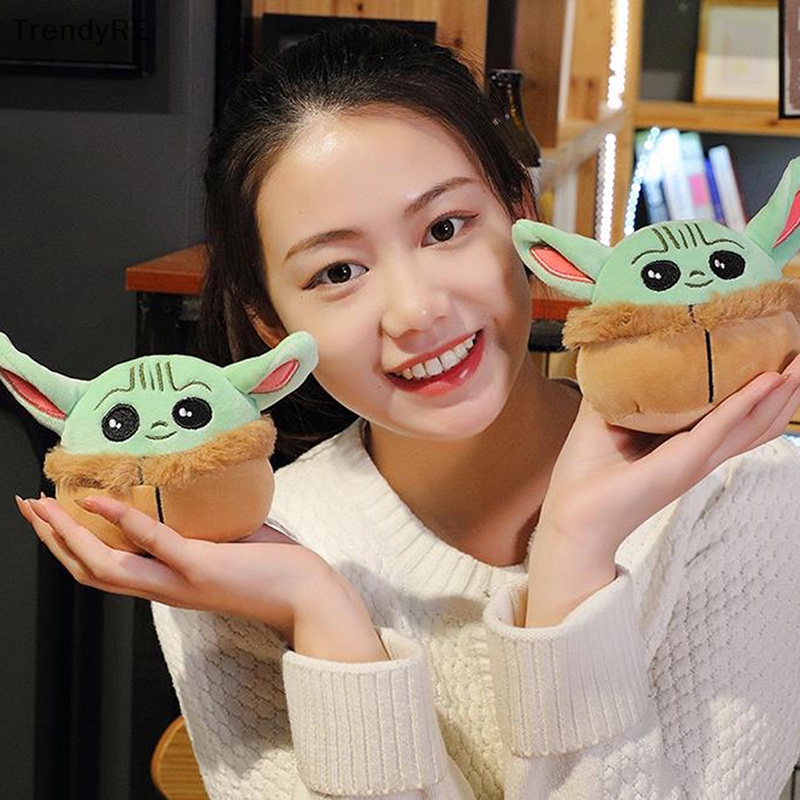 DISNEY 1 Thú Nhồi Bông Hình Nhân Vật Yoda Đáng Yêu Kích Thước 10 / 13 / 22 / 26cm