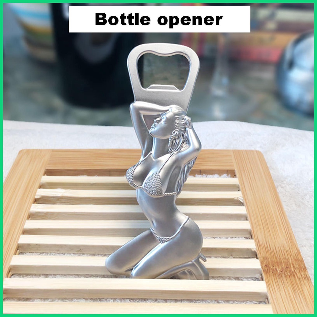 Dụng Cụ Mở Nắp Chai Gắn Tường / Gắn Tủ Lạnh Tiện Dụng Cho Dã Ngoại