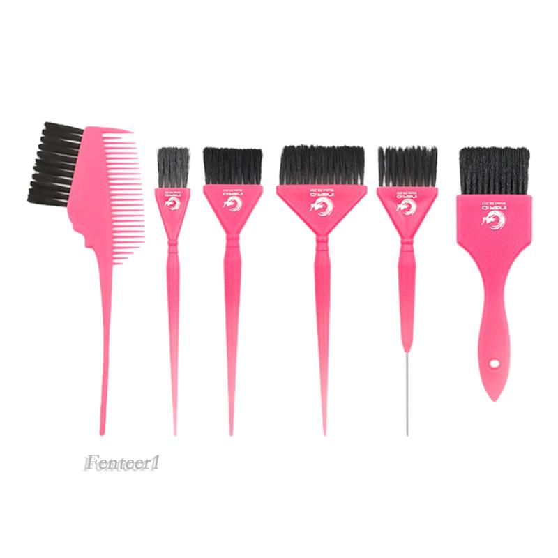 Set 1 / 6 Lược Nhuộm Tóc Tiện Dụng Màu Sắc