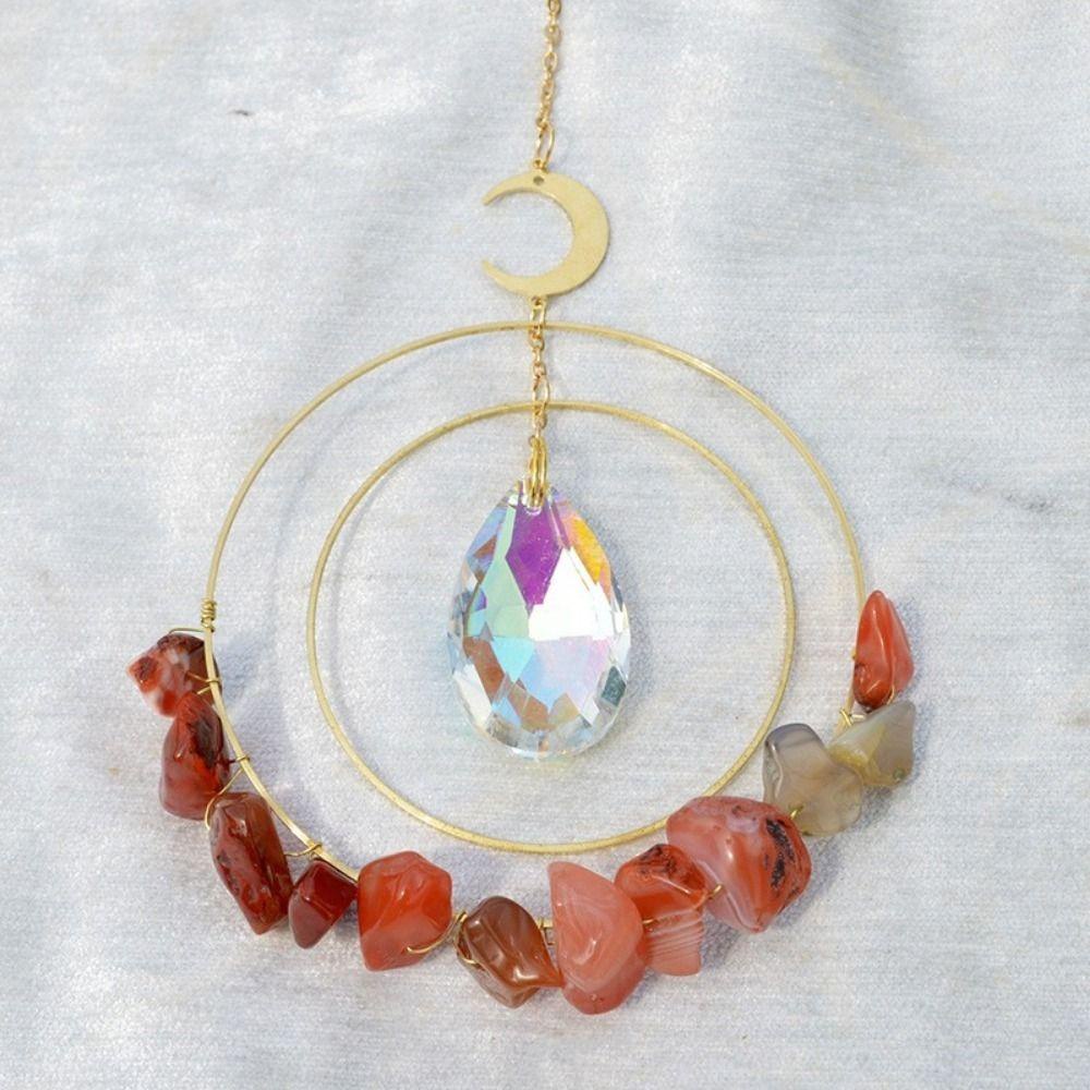 Dù Che Nắng Yan1 Họa Tiết Dreamcatcher|Quà Tặng Lăng Kính Cầu Vồng Treo