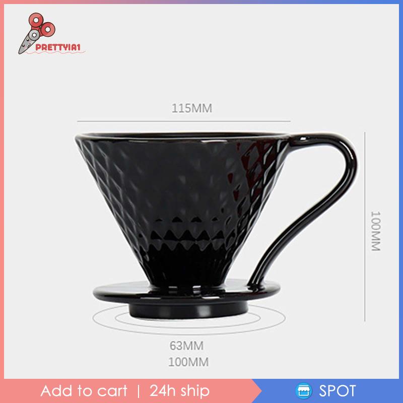 Cốc Lọc Cà Phê Có Tay Cầm Dễ Sử Dụng Prettyia1