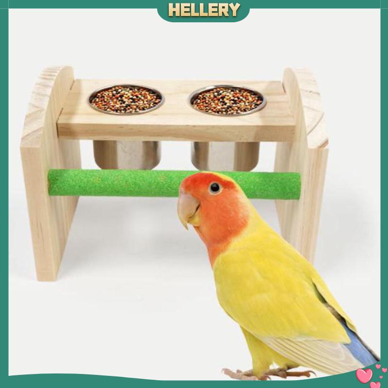 Bát Đựng Thức Ăn Bằng Thép Không Gỉ Cho Chim Vẹt