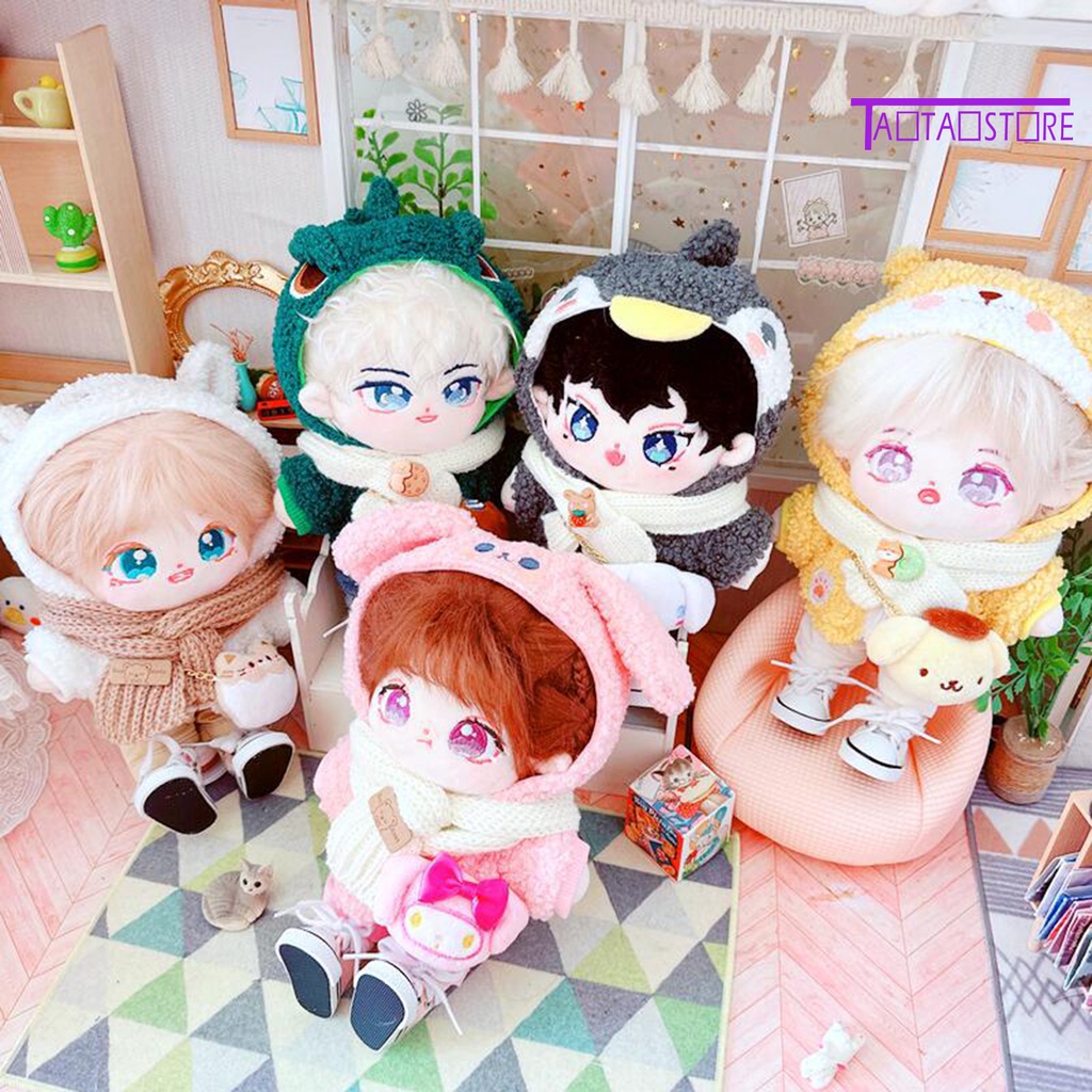 Búp Bê Đồ Chơi Nhồi Bông Hình Chim Cánh Cụt / Khủng Long / Chim Cánh Cụt 20cm Mềm Mại Đáng Yêu