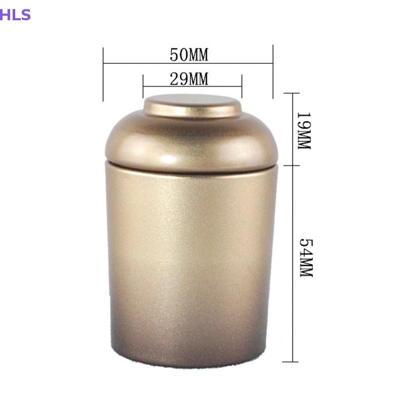 Hộp Đựng Trà Mini Bằng Sắt Dày Dặn Có Nắp Đậy Tiện Dụng