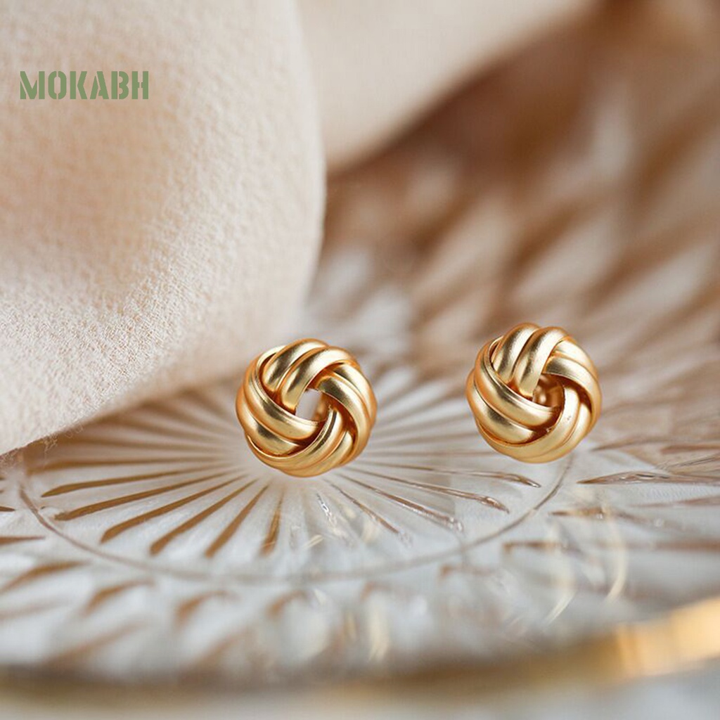 Set 6 Cặp Hoa Tai Dạng Vòng Thời Trang Dành Cho Nữ