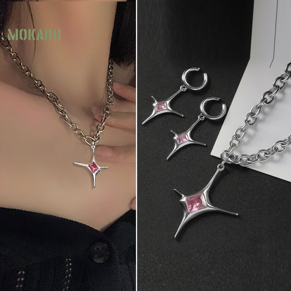 Set 1 / 1 Cặp Vòng cổ / Nhẫn / Bông Tai Đính Đá Thời Trang Nữ