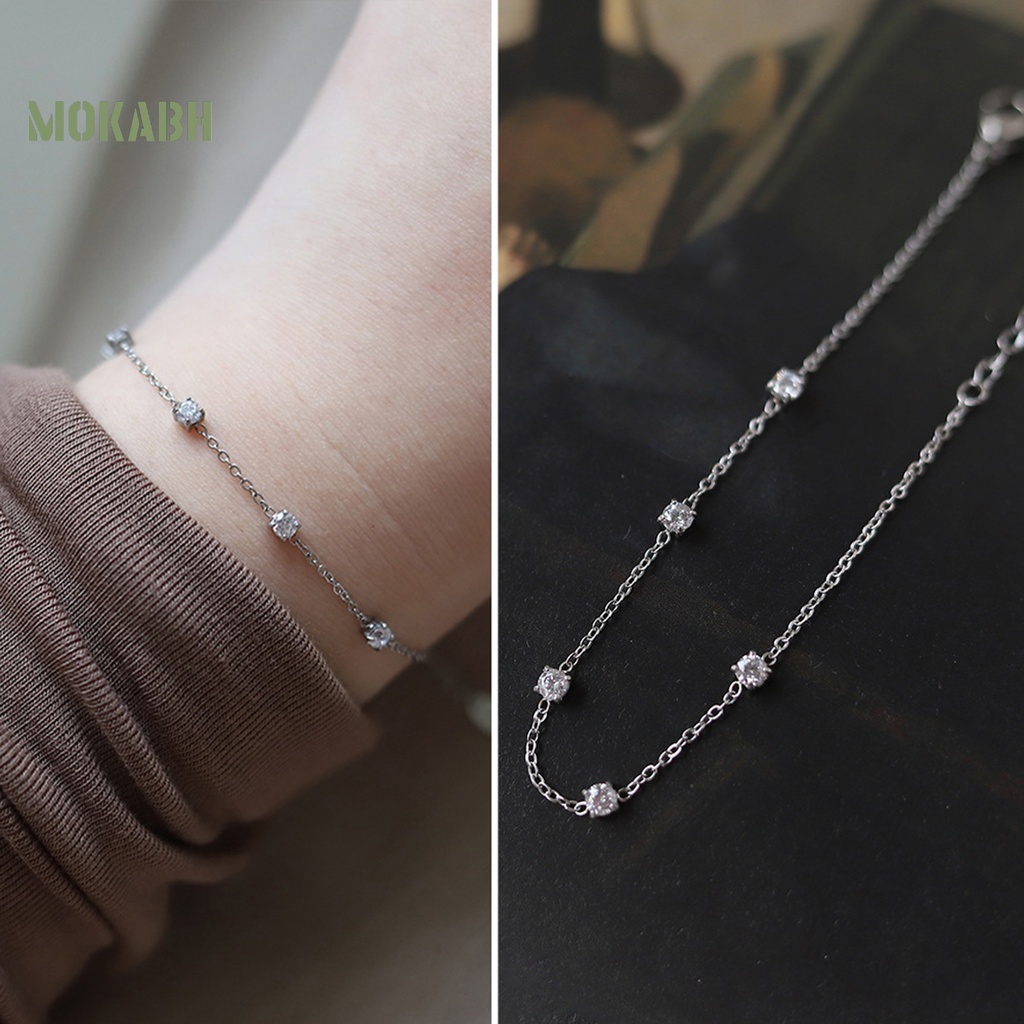 [Mới] Vòng Tay Charm Ngôi Sao Năm Cánh Mạ Điện Nhẹ Trang Trí Sang Trọng Không Gây Dị Ứng Bằng Thép Không Gỉ Thanh Lịch Dành Cho Nữ